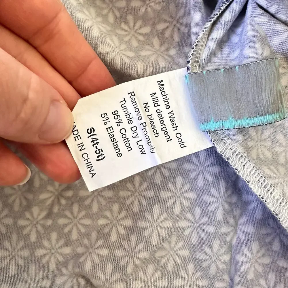 Serendipity Pink and Blue Tunic - Size 4T/5T - Cute!